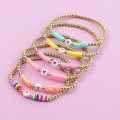 Miniatyrbillede 4 af 5: Farverigt Boho Armbånd Personlig Mode Shell Armbånd Charmerende Smykkegave Til B 5