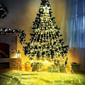 Miniatyrbilde 5 av 5: Juldekorasjoner Stjernelys Lyslenker, Led Julelys Eventyrlys Blinkende Lys For Utendørs Høytid Warm light UK Plug