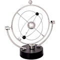 Miniatyrbild 3 av 5: Aoopoo Globe Orbit Spinner - Kinetisk Orbital Revolving Fysik Vetenskap Leksak Gadget Perfekt För Alla Kontor Hem Sovrum Dekoration Skrivbord Globe