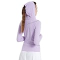 Miniatyrbillede 2 af 4: Dame Solbeskyttelseshættetrøje Langærmet Udendørs UV Hættetrøje Purple 2XL