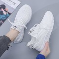 Miniatyrbilde 5 av 5: Dame Sneakers Pustende Flyvevevde Løpesko Fra7701 White EU 39