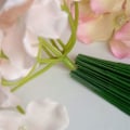 Miniatyrbild 5 av 5: 200-pack blomstertråd, blomsterstjälkstråd, lindad 18 gauge, 14 tum, 1,2 mm i diameter, grön