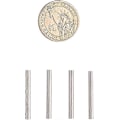 Miniatyrbilde 2 av 5: 200 stk. 30 mm Lange Rørperler i Rustfritt Stål, Rette Rør-charms, Glatte Metallperler for Smykkefremstilling, 2,7 mm Hull