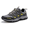 Miniatyrbillede 1 af 5: Herre Vandresko Lav Top Sneakers Til Udendørs Trailing Trekking Vandring 3Ds1981 Gray EU 44