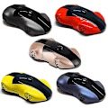 Pikkukuva 1 / 5: Urheiluauton puhelinpidike automalli magneettikiinnitys urheiluauton puhelinteline Red