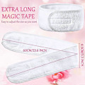 Miniatyrbild 3 av 5: 30-pack Spa Pannband Spa Ansiktsbehandling Pannband Spa Pannband Bulk för Tvätt Ansikte Smink Pannband för Dusch Bad Sport Wrap White