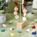Miniatyrbilde 4 av 5: 48 stk. 12 farger Matte Blomsterblad Charm Blomsterblad Charms Ugjennomsiktig Akryl Fargerike Blomsterblad Perler Uregelmessig Form Matte Blomsterblad Øredobber Charms for DIY Smykker C