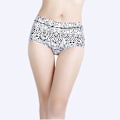 Miniatyrbilde 2 av 5: Dame Mote Truser, Sexy Undertøy Leopardtrykk Ensfarget Ice Silk Sømløse Truser Style 1 4pcs