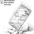 Miniatyrbillede 4 af 5: (Style 20) chooseu Etui til Huawei P Smart 2019 Læder Etui med Silikone Stødsikkert Wallet Flip Etui og Folio Stand Funktion Stilfuldt Mønster til Piger