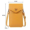 Miniatyrbilde 4 av 5: Kvinners Crossbody Telefonveske Tynn Kropp Mini Messenger Bag Med Ladehull Gave Til Jenter Damer Black