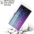 Miniatyrbillede 3 af 4: (Style 16) chooseu Etui til Huawei P Smart 2019 Læder Etui med Silikone Stødsikkert Wallet Flip Etui og Folio Stand Funktion Stilfuldt Mønster til Gir