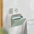 Miniatyrbillede 4 af 4: Sanitært Bind Opbevaringsboks, Plastik Bærbar Sanitært Bind Opbevaringspose Til Badeværelse