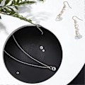 Miniatyrbilde 2 av 5: 150 stk Diamantform Cubic Zirconia Stein 3 Størrelser Spiss Bakside Cabochons