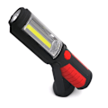 Pikkukuva 2 / 5: 3W Handsfree Ladattava LED-taskulamppu, 2-in-1 COB LED-työvalaisin retkeilyyn/vaellukseen/autoon/autotalliin/verstaaseen, kaksi valaistustilaa, punainen