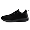 Miniatyrbillede 2 af 5: Løbesko til mænd Letvægt Åndbare Vandresko Atletiske Mode Sneakers 3Dsf022 Black EU 41