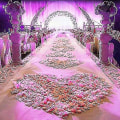 Miniatyrbilde 2 av 4: 1000 stk. Kunstige Silkeblader Roseblader Dekorasjon Bryllupsfest Rosa