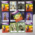 Pikkukuva 5 / 5: 49 kpl/setti Tarot Hauska Maaginen Kustannustehokas Chakra Wisdom Oracle -kortti Aikuisille