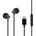 Kablede In-Ear Hodetelefoner for iPhone black