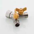 Miniatyrbillede 4 af 5: Udskiftningsventil G 1/2 Y-forbindelse Messing 3-vejsventil i håndbruseradapter Afspærringsventil