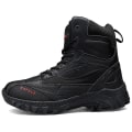 Miniatyrbillede 2 af 5: Herre High Top Taktiske Militærstøvler Udendørs Åndbare Mesh Sneakers 0L523 Black EU 40