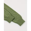 Miniatyrbillede 4 af 5: Twist Mønster Rullekrave Pullover Sweater, Casual Langærmet Sweater Til Efterår & Vinter, Dametøj 2XL