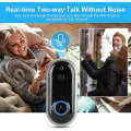 Miniatyrbillede 3 af 5: Video Trådløs Dørklokke Kamera Smart Wifi Dørklokke 720p/1080p Hjemmesikkerhed Intercom Synlig Dørtelefon Med Klokkespil, 52 Melodier, 155 graders vidvinkelobjektiv