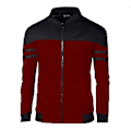 Miniatyrbild 1 av 5: Höst Vinter Herr Casual Jackor Strapes Design Mode Plysch Sportkläder 4XL F