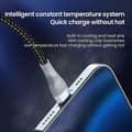 Miniatyrbillede 5 af 5: Type B til iPhone 15-serien 1,2 m PD 100 W 3-i-1 Type-C til Lightning+Type-C+Micro Datakabel Telefon Style B