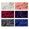 Miniatyrbillede 4 af 9: 1 stk. Badekåbe i parstil, fortykket langærmet lang badekåbe, superblødt loungewear, lang kåbe til efterår og vinter, badeværelsesartikler XL Rose Red