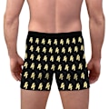 Pikkukuva 4 / 4: Digitaalipainettu seksikäs miesten alusvaate, slim fit, joustava, muotoileva bokseri, mukava ja hengittävä style 4 M
