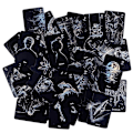 Pikkukuva 4 / 4: Uusimmat Clair de Lenormand -oraakkelikortit kohtalon ennustamiseen tarot-korttipeli aikuisille ja lapsille, mukana online-opas Multicolor