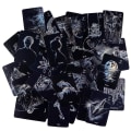 Pikkukuva 4 / 4: Uusimmat Clair de Lenormand -oraakkelikortit kohtalon ennustamiseen tarot-korttipeli aikuisille ja lapsille, mukana online-opas Purple