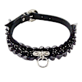 Miniatyrbillede 1 af 3: 1 stk. Mode Personlighed Choker Halskæde Blonde Læder Kravebenshalskæde Krave Chokers Fest Smykketilbehør