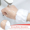 Miniatyrbilde 2 av 5: 8 stk Spa Håndleddsvaskbånd Mikrofiber Håndleddsvaskhåndklebånd Håndleddsbånd For Vask Ansikt Absorberende Håndleddsbånd Håndleddssvettebånd For Kvinner Jenter Forhindre Liq