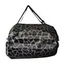 Miniatyrbilde 3 av 5: Gjenbrukbare Handleposer Vanntett Oxford Stoff Duffel Tote Bag For Piknik Reise Camping Bamboo Knot Pattern