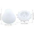 Miniatyrbillede 2 af 4: Jordbærdesign, harpiksdåse, forme med låg, epoxyforme til at lave UV-harpiks, støbeform, håndværk, gør-det-selv