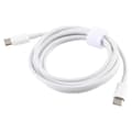 Miniatyrbillede 4 af 4: PD 5A USB-C / Type-C Han til USB-C / Type-C Han Hurtig Opladningskabel, Kabellængde: 2m White