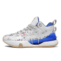 Miniatyrbilde 2 av 5: Herre Basketballsko Høy Overdel Pustende Sportssko Sklisikre Motesneakers 3F8899 Gray EU 36