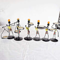 Miniatyrbilde 5 av 5: Kvinne Statue Lysbrett Hjemmeinnredning Smijern Bondegård Lysestaker For Bord Midtstykke Små Rustikke Lysestaker 6