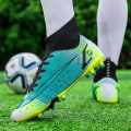 Miniatyrbillede 5 af 5: Herre Fodboldsko Spikes Fodboldsko Til Unge Ankelstøvler Atletisk Sneaker 209-1 Blue EU 40