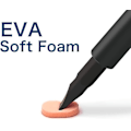 Miniatyrbilde 4 av 5: Nese pads for briller, 20 par myke skum nese pads, selvklebende anti-skli myke skum briller nese pads hudfarge/1mm