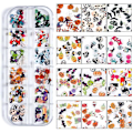 Miniatyrbild 4 av 5: Halloween Sequin för kvinnor Naglar Dekoration Halloween Nagel Design Hantverk style 5