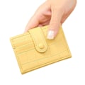 Miniatyrbild 1 av 5: Ultra Slim Plånbok för Kvinnor Fällbar Kortfodral med Multi Card Biofold Short A