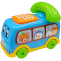 Pikkukuva 1 / 5: Rpporm Lasten opettavainen purku- ja kokoamistyöauto voidaan purkaa ja koota pieni junavaunu DIY-leluauto ruokakortit taaperoille G-random Color One Size