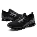 Miniatyrbillede 2 af 5: Sport Løbesko Til Mænd Mesh Åndbare Trail Løbere Mode Sneakers K06 Black EU 48