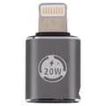 Miniatyrbillede 2 af 5: 20W 8-Pin Han til USB-C / Type-C Hun Lige Adapter