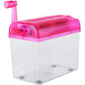 Miniatyrbillede 3 af 5: Manuel Makulator, A6 Bærbar Mini Manuel Papir Makulator Egnet Til Kontor Hjem Skole (pink) Pink
