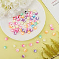Miniatyrbilde 2 av 5: 200 stk Blandede Yin Yang Perler Tai Chi Flate Runde Perler Polymerleire Avstandsperler Bulk for Smykkefremstilling