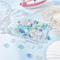 Miniatyrbilde 5 av 5: 120 stk. Sjøstjerneperler Fiskperler Glassstjerneperle Havdyr Løse Avstandsperler Transparent Fargerik Perle