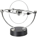 Miniatyrbillede 4 af 5: Aoopoo Globe Orbit Spinner - Kinetisk Orbital Roterende Fysik Videnskabslegetøj Gadget Ideel Til Alle Kontorer Hjem Soveværelse Dekoration Skrivebordsglobus